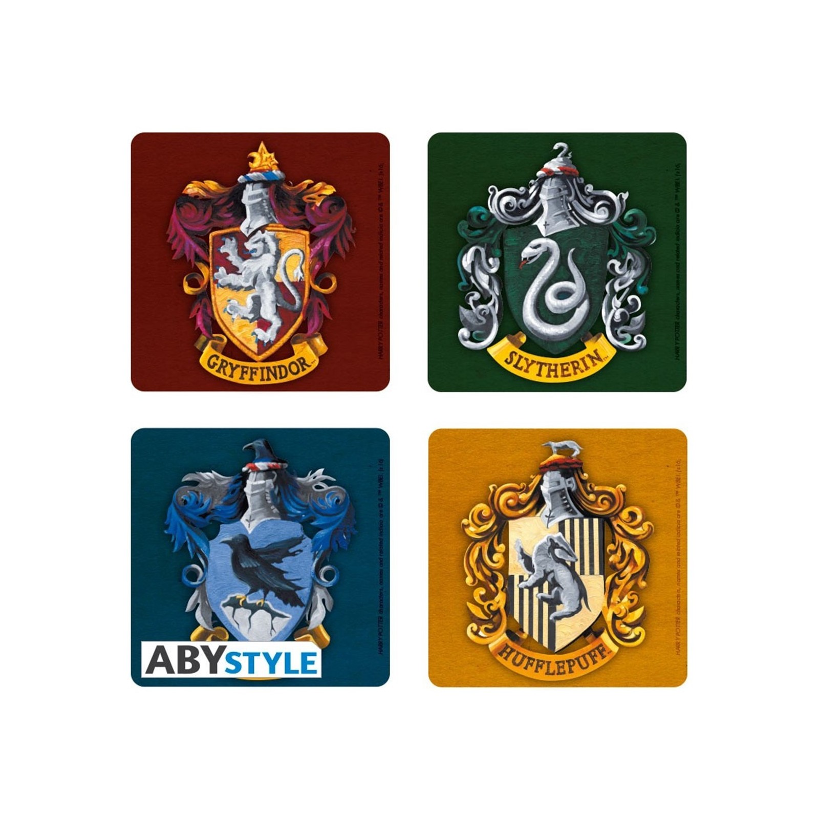 Set 4 posavasos harry potter 