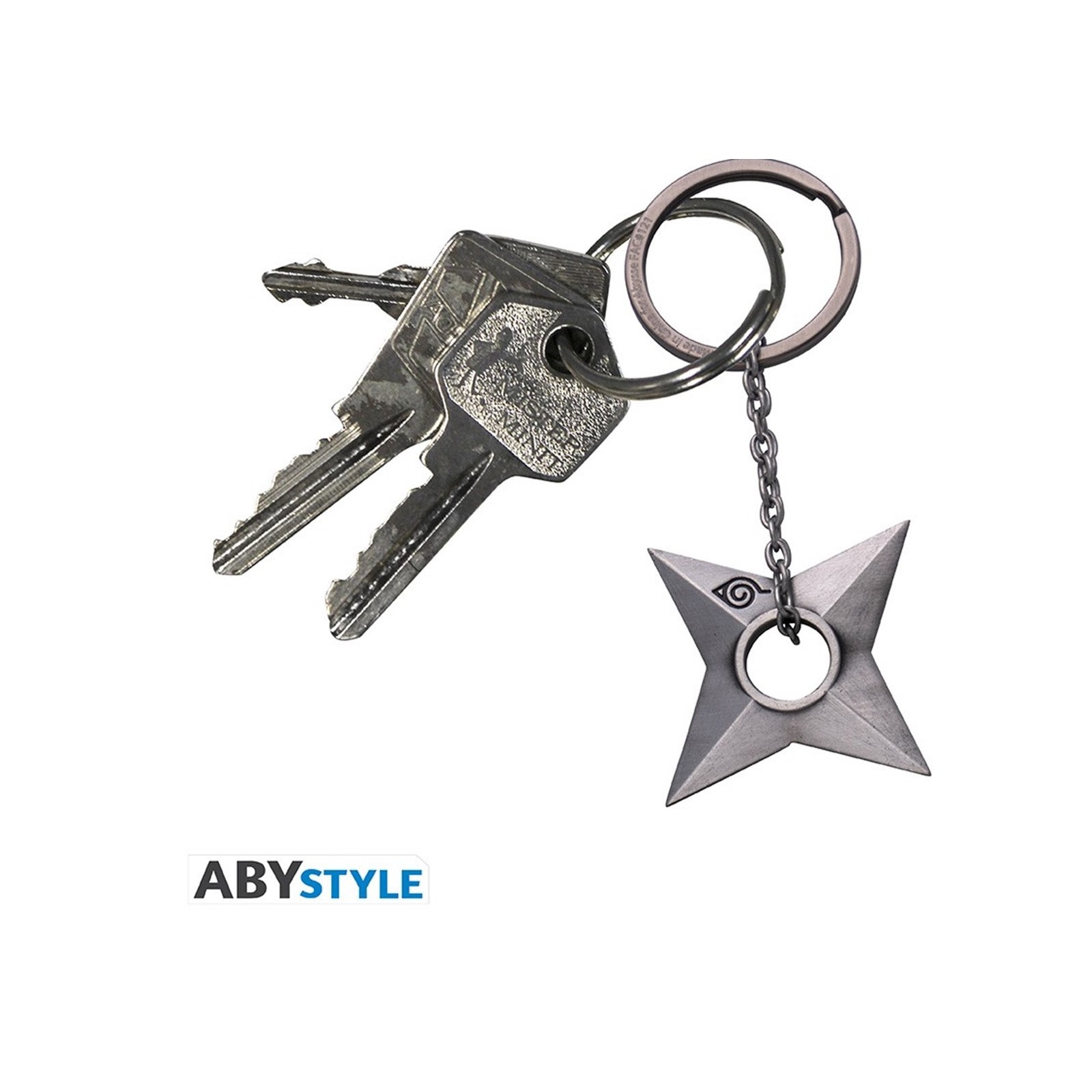 Llavero 3d abystyle naruto shippuden shuriken