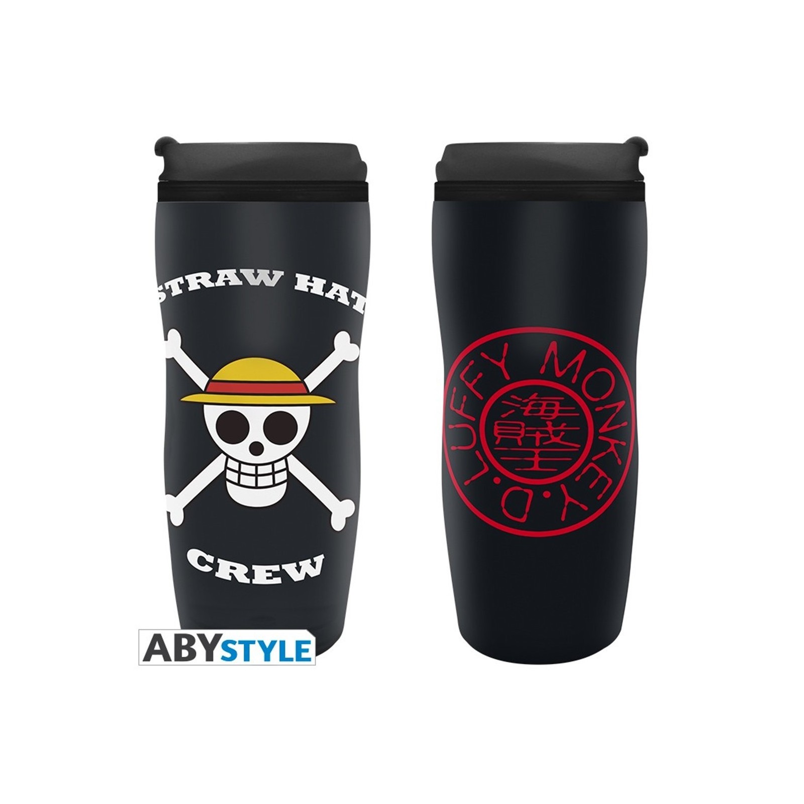 Taza viaje abystyle one piece logo