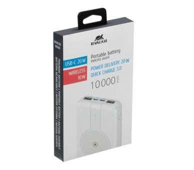 RIVACASE Powerbank VA2601 10000 mAh QC PD WIRELESS