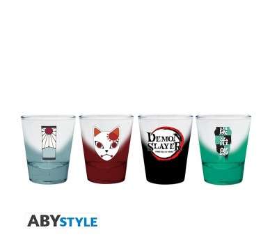 Vasos chupito abystyle demon slayer simbolos