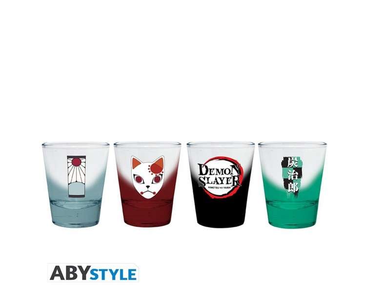 Vasos chupito abystyle demon slayer simbolos