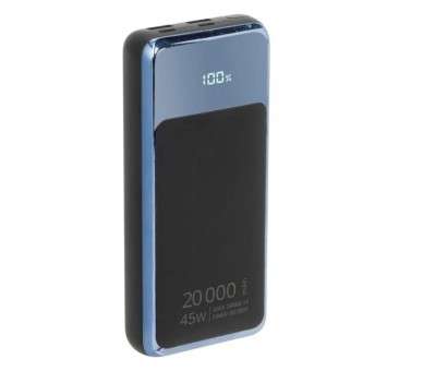 RIVACASE VA1075 QC PD 45W 20000 mAh black