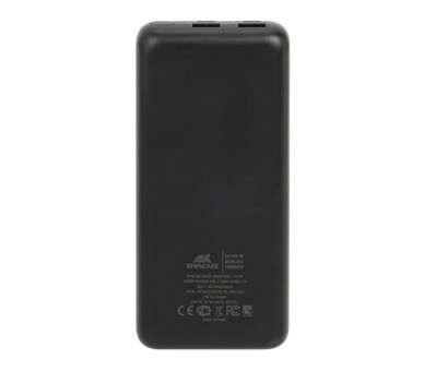 RIVACASE VA1075 QC PD 45W 20000 mAh black