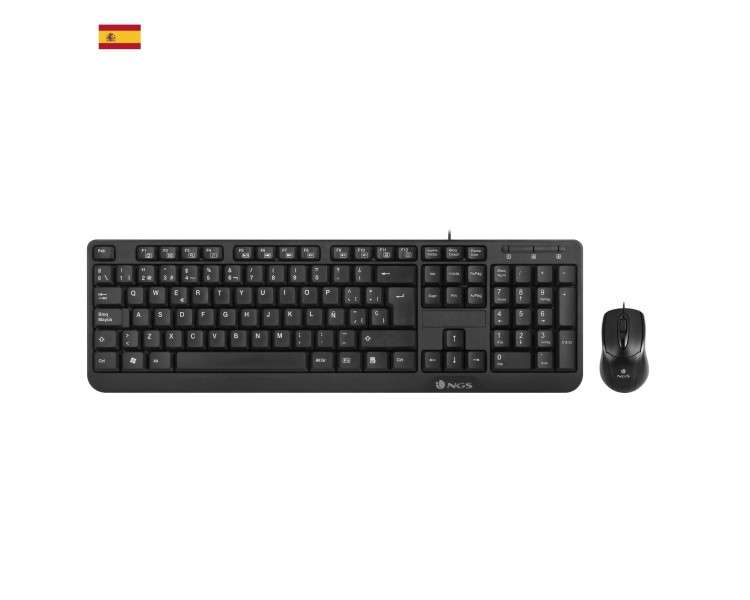 Kit teclado mouse raton ngs