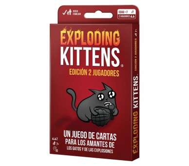 Juego mesa exploding kittens edicion 2