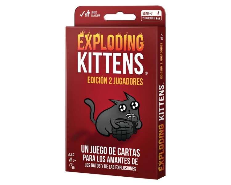 Juego mesa exploding kittens edicion 2