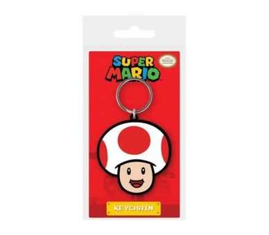 Llavero pyramid nntendo super mario toad