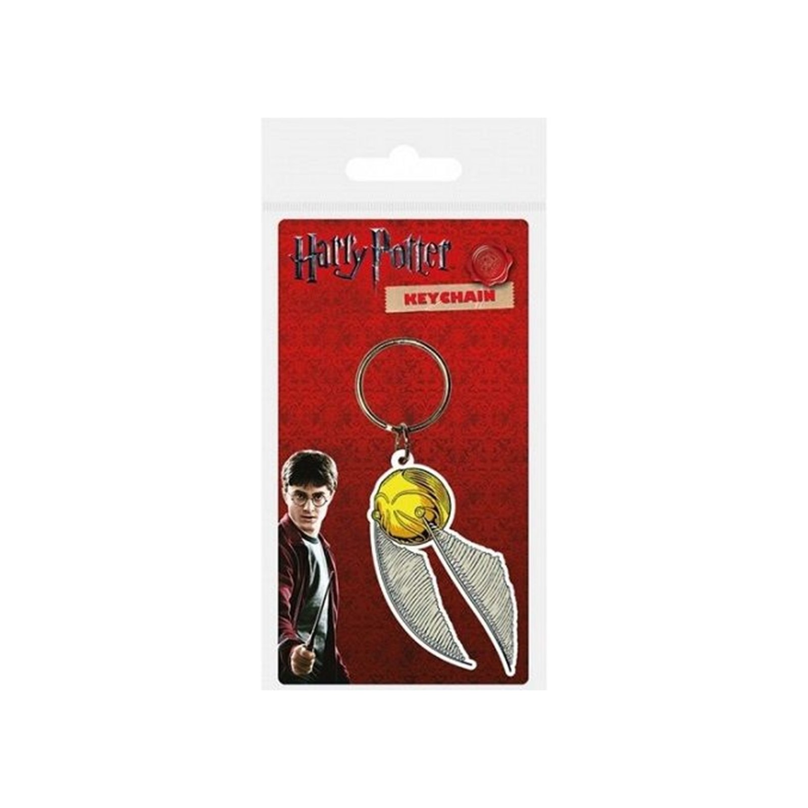 Llavero pyramid harry potter snitch dorada