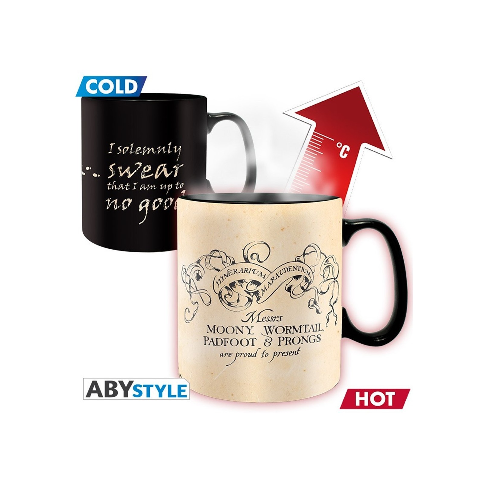 Taza termica abystyle harry potter marauder