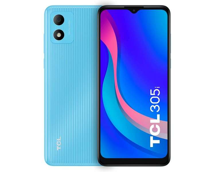 Movil tcl 350i 64gb 2gb azul