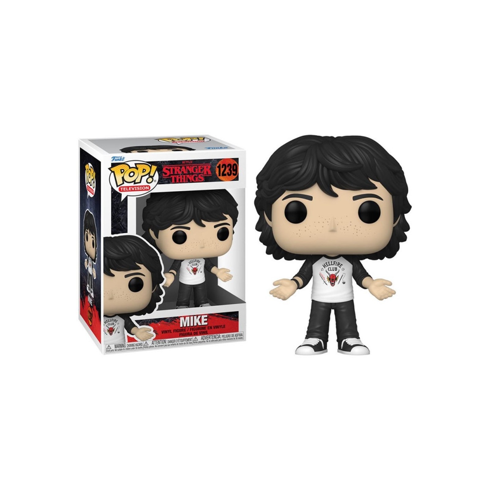 Funko pop series tv stranger things