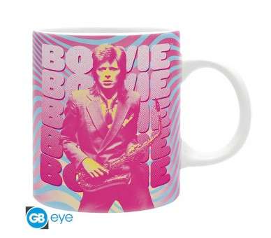 Taza gb eye david bowie saxophone