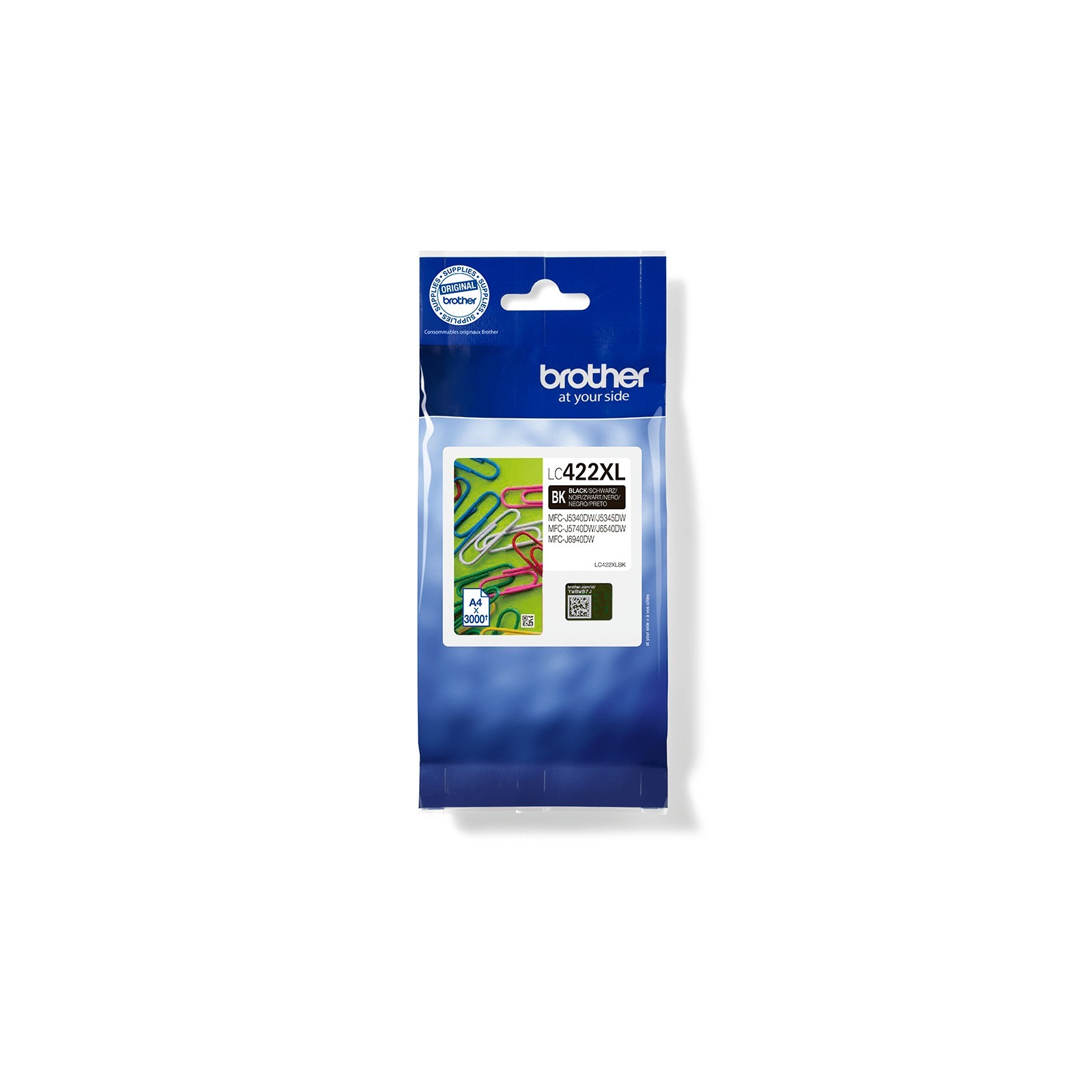 Cartucho tinta brother lc422xlbk negro 3000