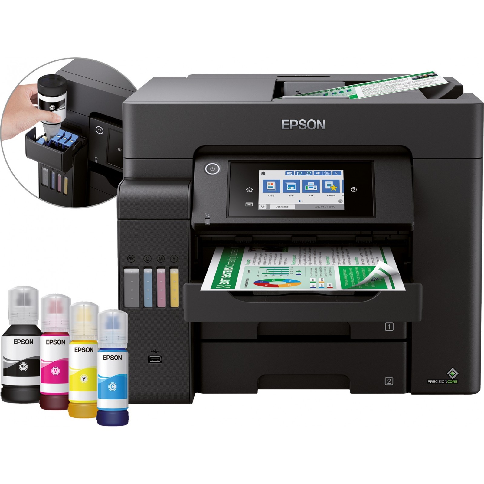 Multifuncion epson inyeccion color ecotank et 5800