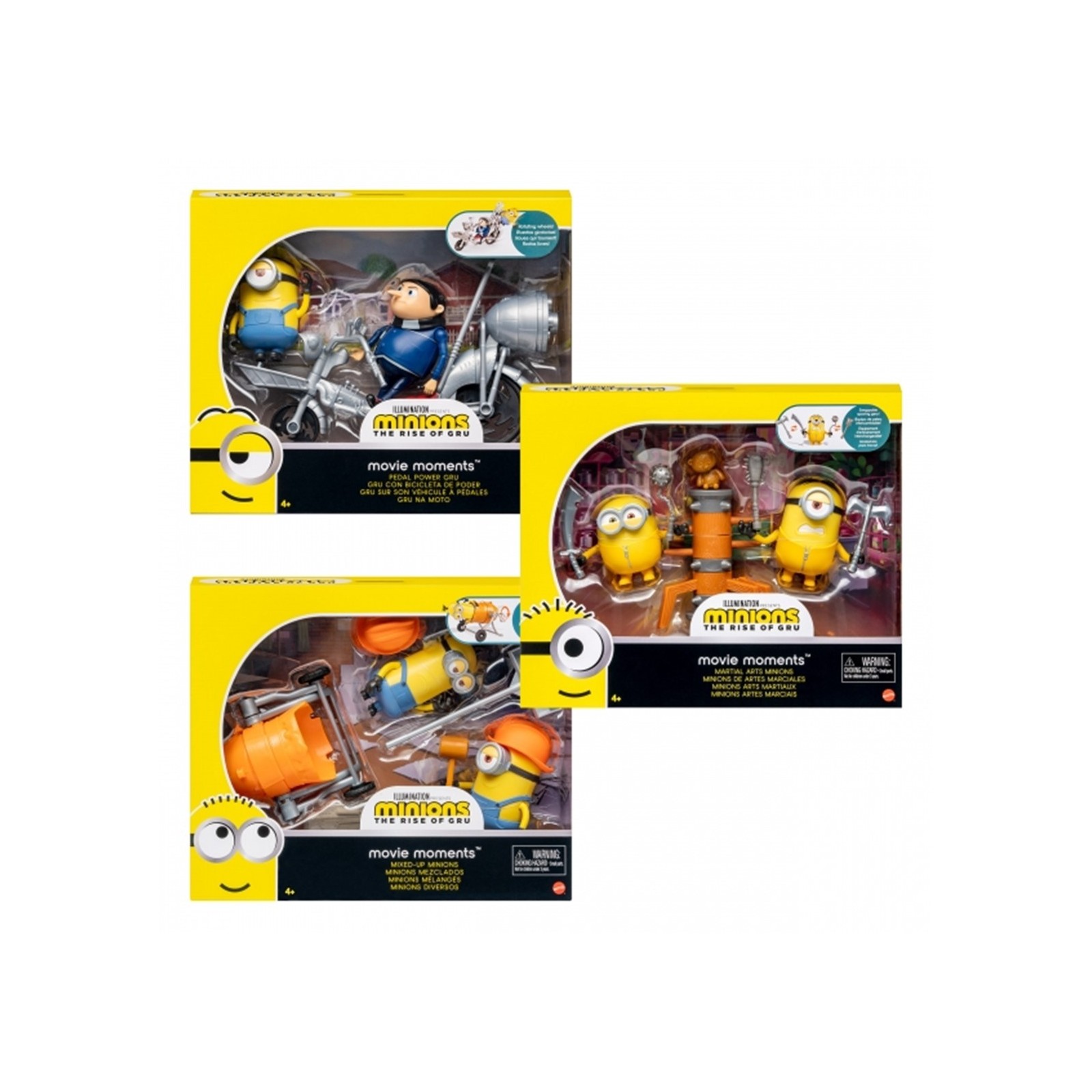 Surtido figuras mattel minions the movie