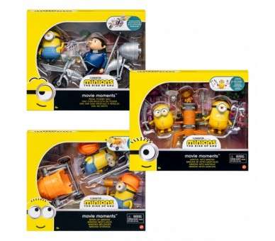 Surtido figuras mattel minions the movie