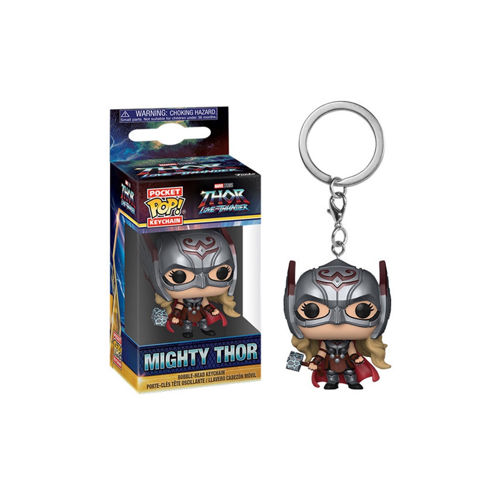 Llavero funko pop marvel pocket thor