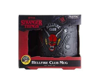 Taza con relieve paladone stranger things