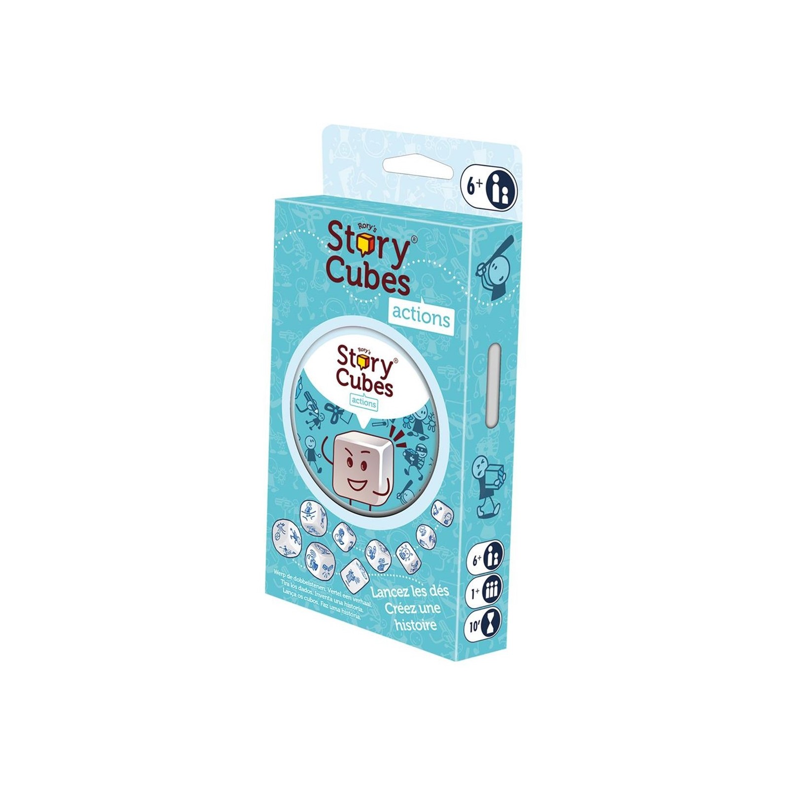 Juego mesa story cubes acciones pegi