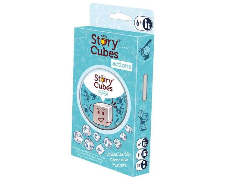 Juego mesa story cubes acciones pegi