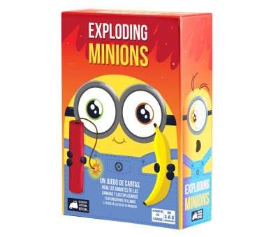 Juego mesa exploding minions pegi 7