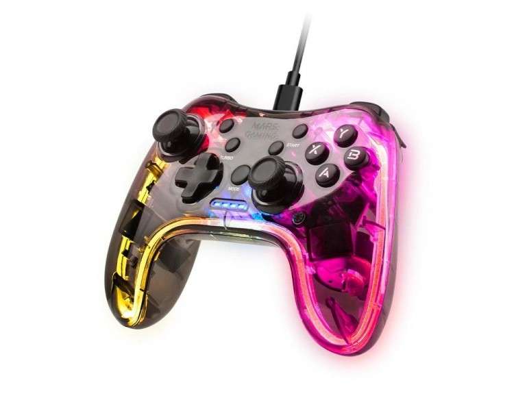 MARS GAMING GAMEPAD MGP C NEON PC MAC PS3 ANDROID