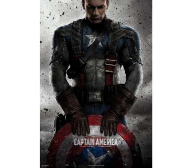 Poster marvel los vengadores capitan america