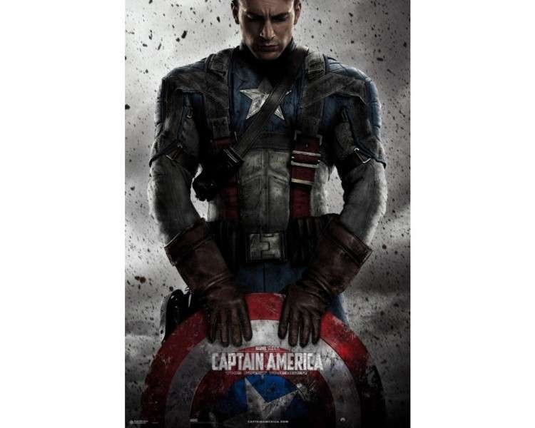 Poster marvel los vengadores capitan america