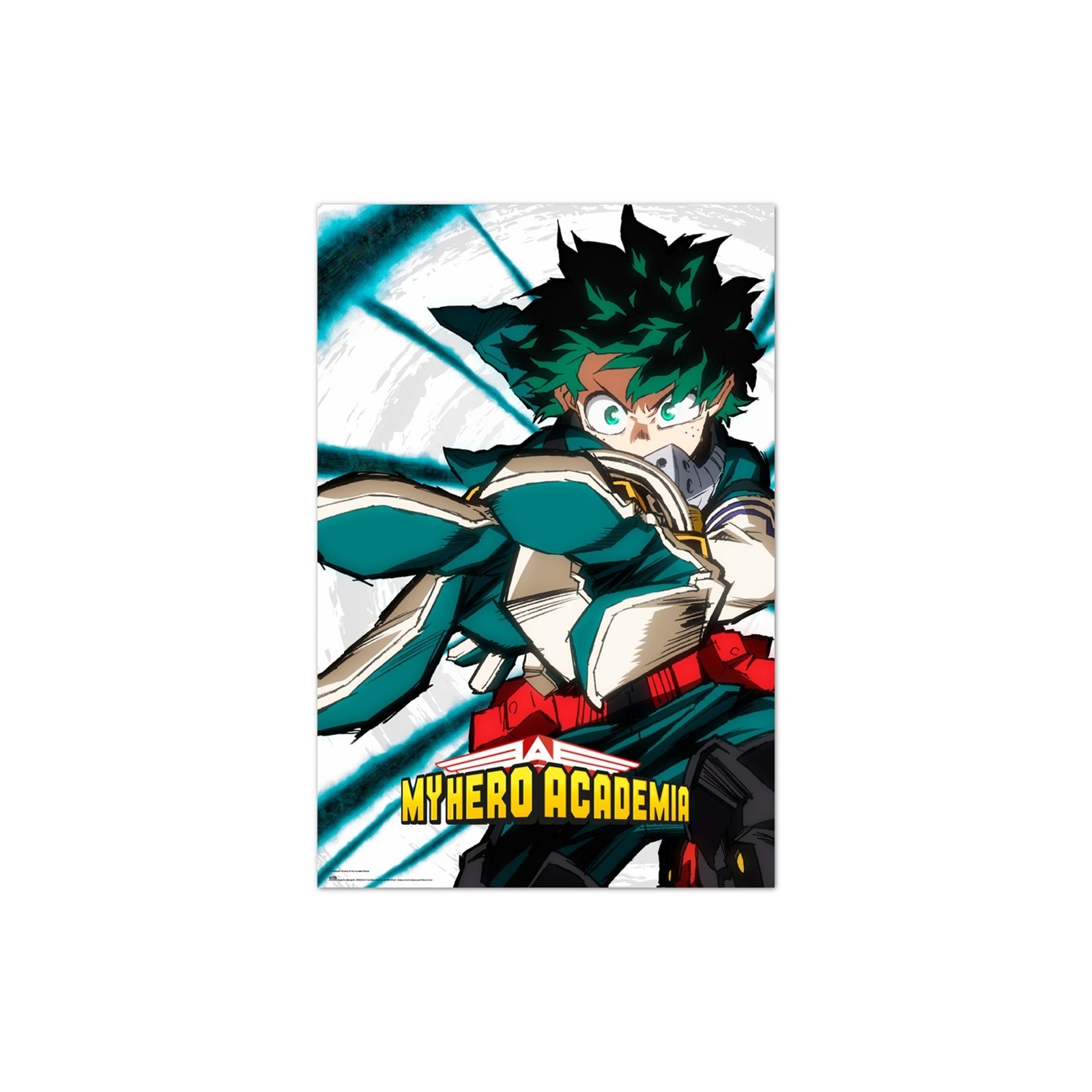 Poster my hero academia izuku midoriya