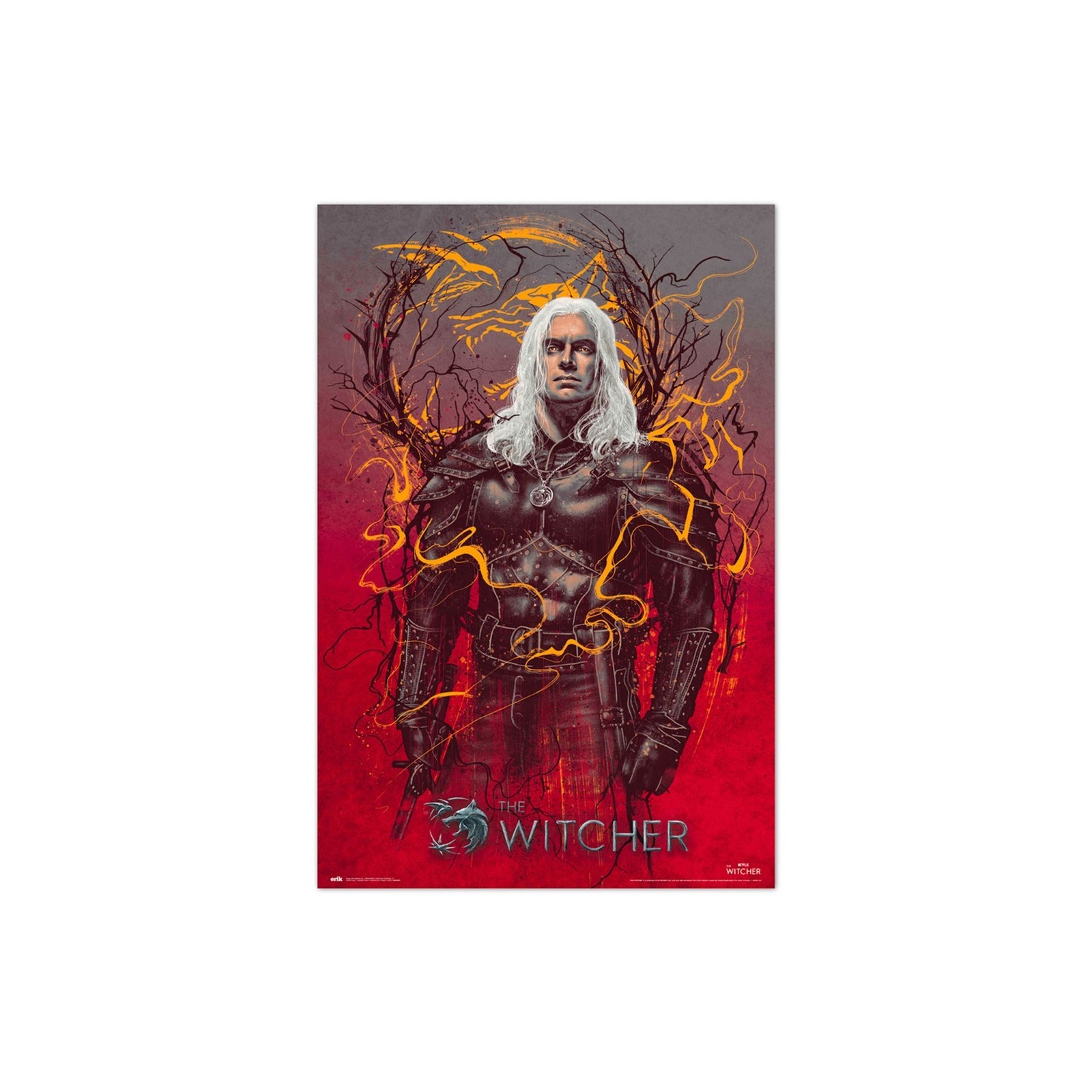 Poster the witcher 2 gerald rivia