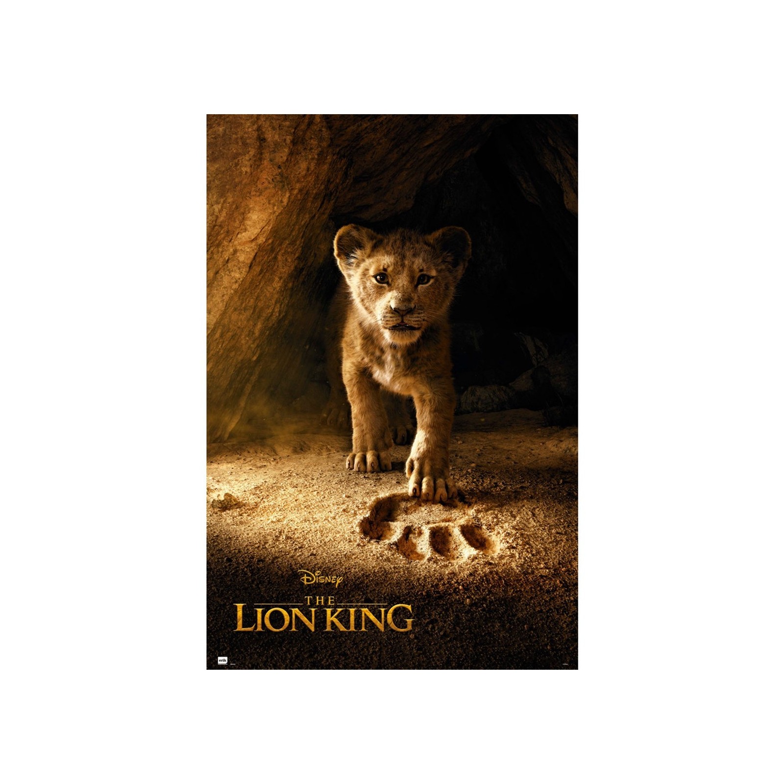 Poster disney el rey leon simba