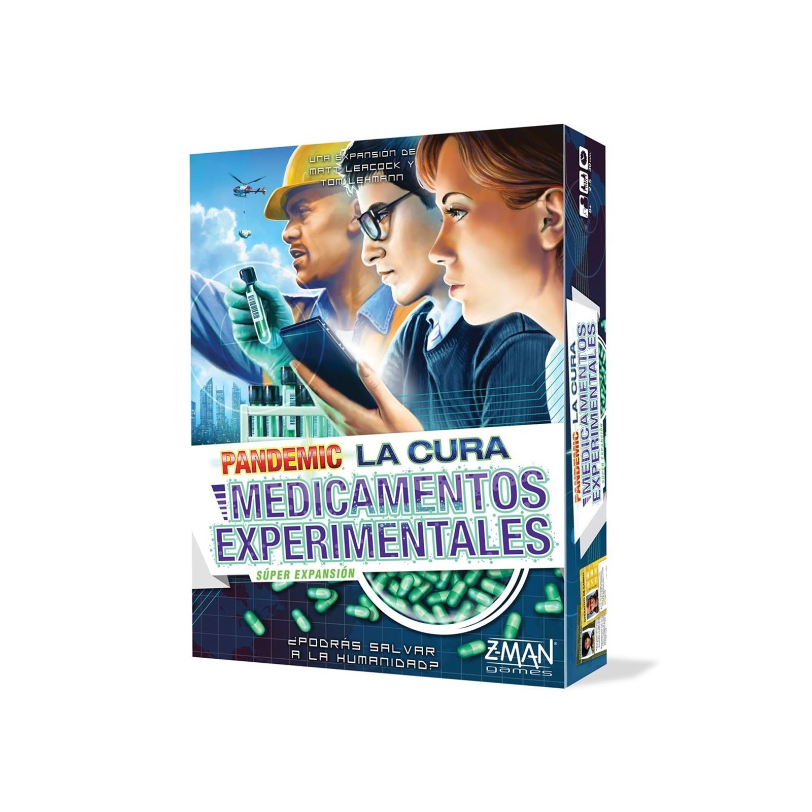 Juego mesa pandemic la cura expansion