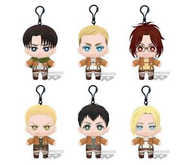 Peluche banpresto attack on titan tomonui