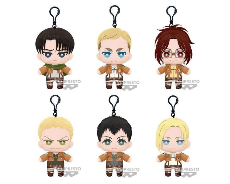 Peluche banpresto attack on titan tomonui