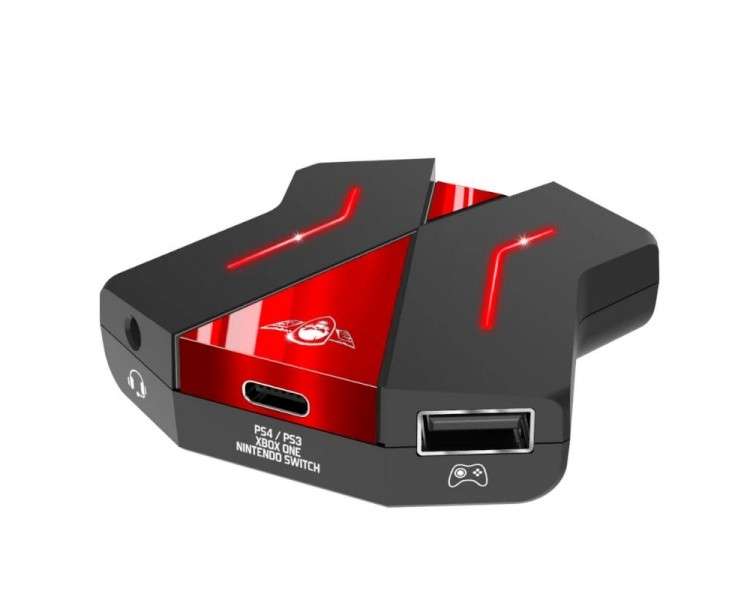 Spirit of Gamer Hub Crossgame2 Negro rojo