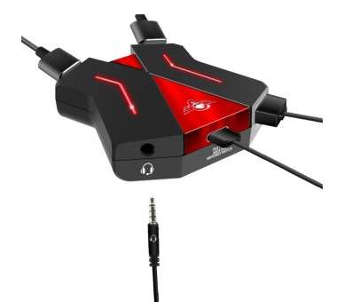 Spirit of Gamer Hub Crossgame2 Negro rojo