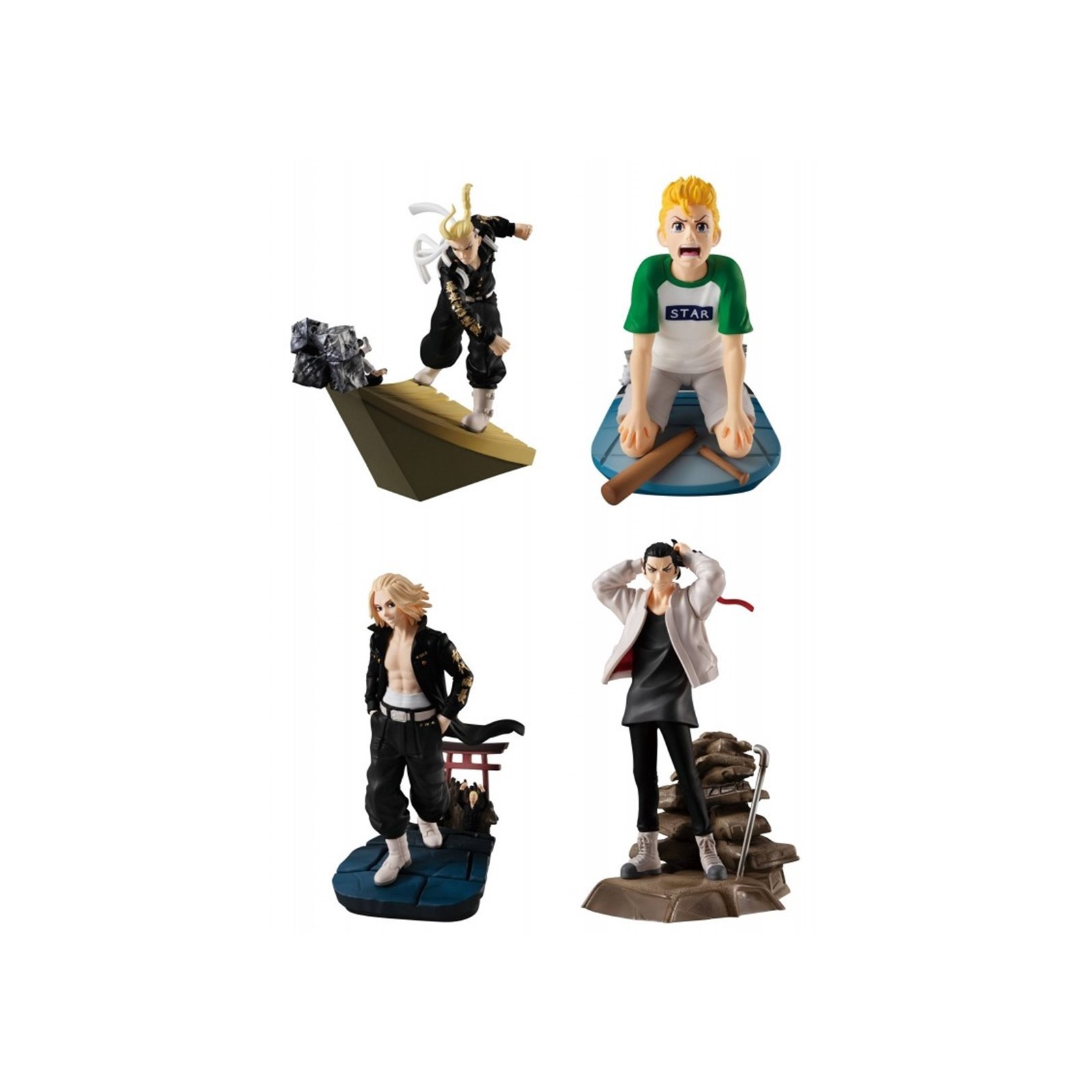 Set figuras megahouse petitrama series tokyo