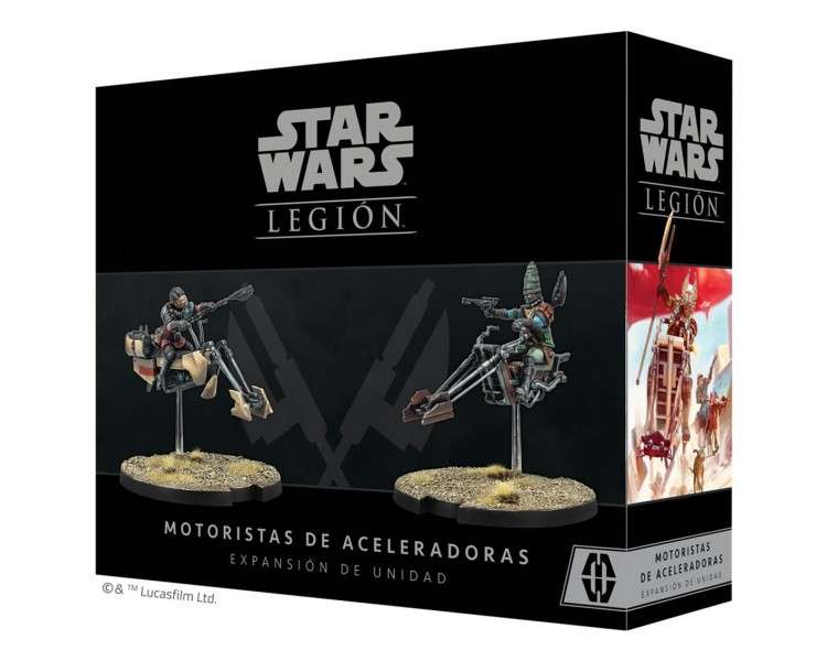 Juego mesa star wars legion motoristas