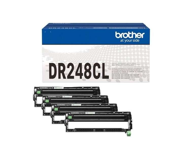 ph2DR 248CL h2Tambor para impresoras LED color Recuerda los equipos laser de Brother utilizan dos consumibles toner y tambor La