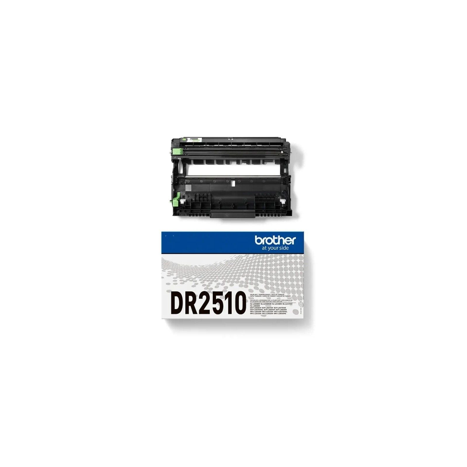 ph2DR2510 h2Tambor Duracion estimada Aprox 15000 paginas a un promedio de 1 pag por trabajo No contiene cartucho de toner Recue