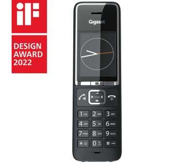 Telefono gigaset c550hx inalambrico dect negro