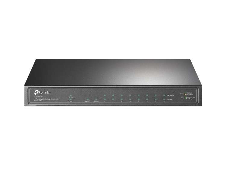 Switch 10 puertos tp link tl sg1210p 10