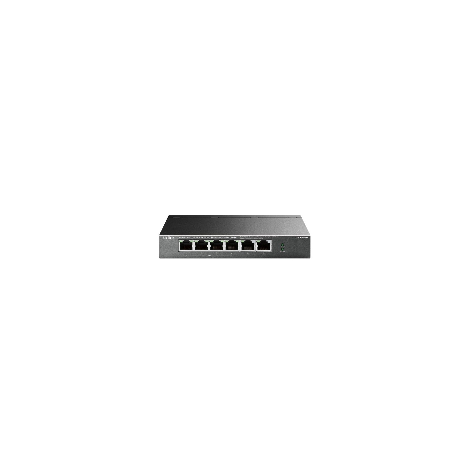 Switch 6 puertos tp link tl sf1006p 10