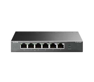 Switch 6 puertos tp link tl sf1006p 10