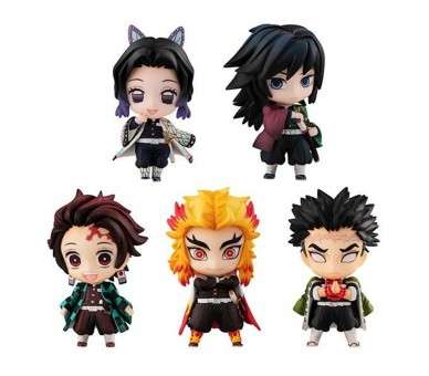 Pack 5 figuras megahouse demon slayer