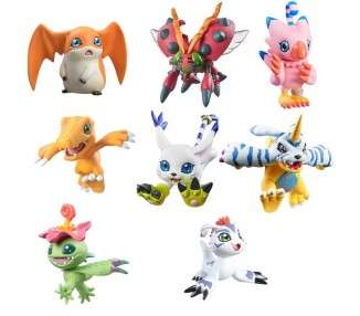 Pack 8 figuras megahouse digimon adventure