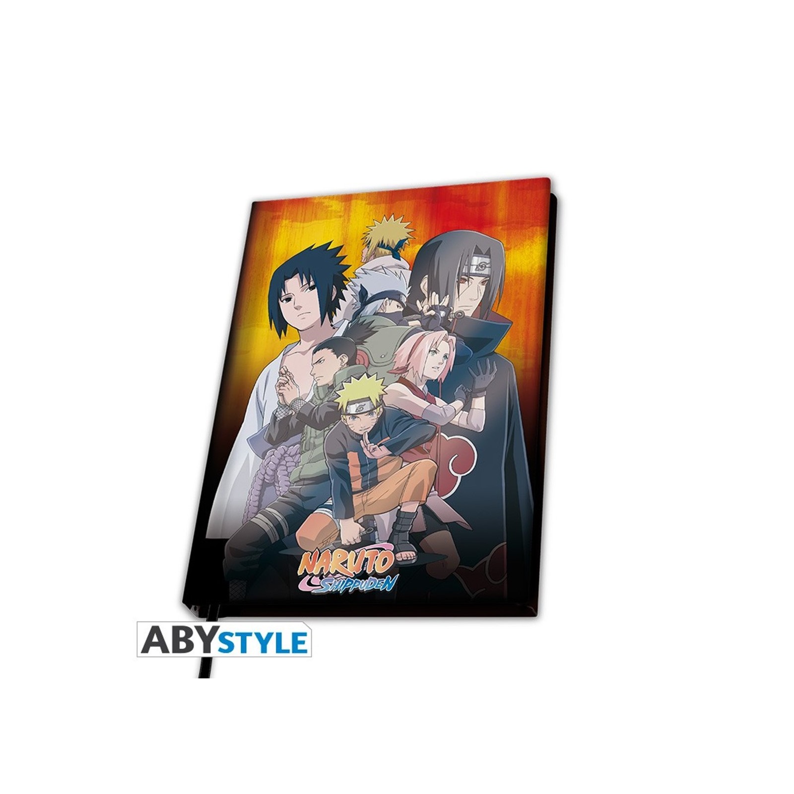 Cuaderno notas abystyle naruto shippuden konoha