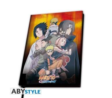 Cuaderno notas abystyle naruto shippuden konoha