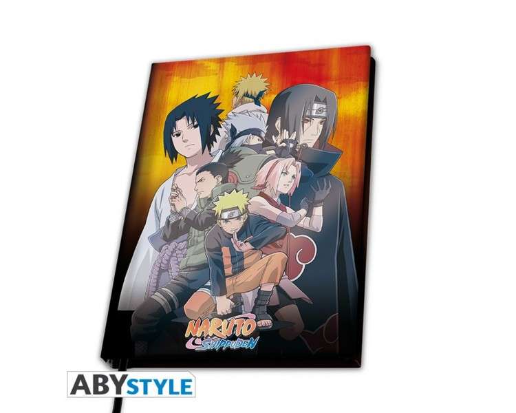 Cuaderno notas abystyle naruto shippuden konoha